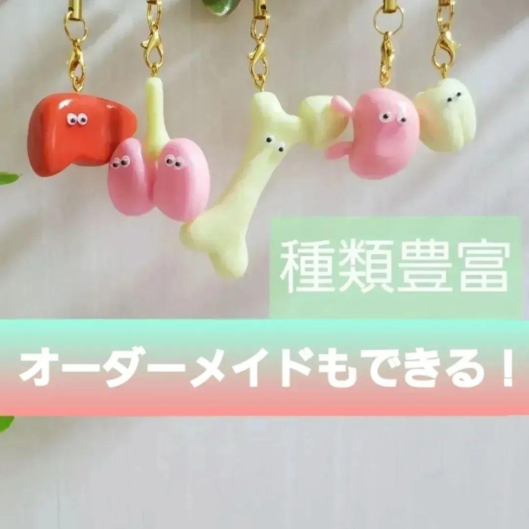 肝臓胆嚢膵臓 手作り 臓器 キーホルダー ハンドメイド - メルカリ