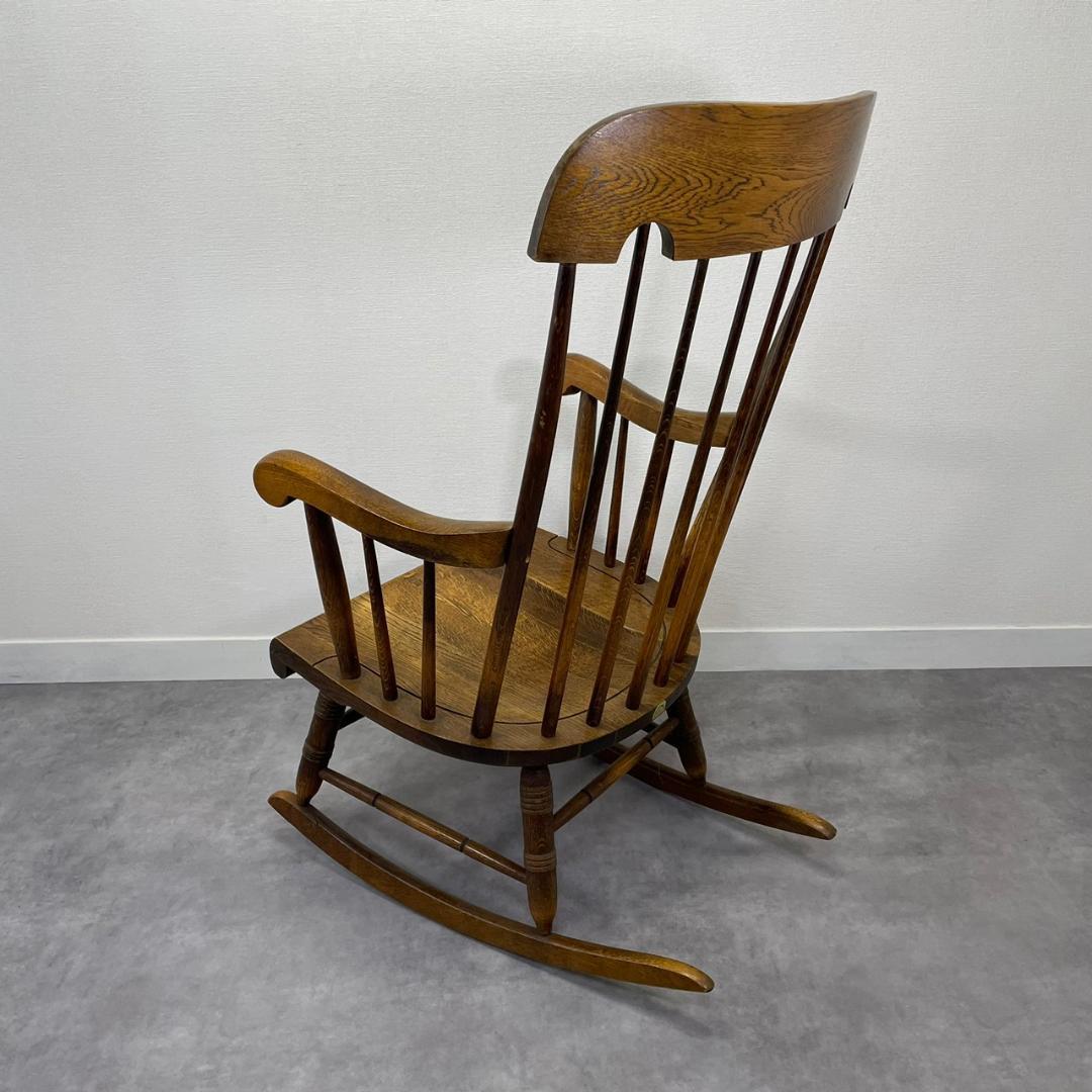 ヴィンテージ ロッキングチェア 飛騨産業 キツツキマーク 旧ロゴ ビンテージ