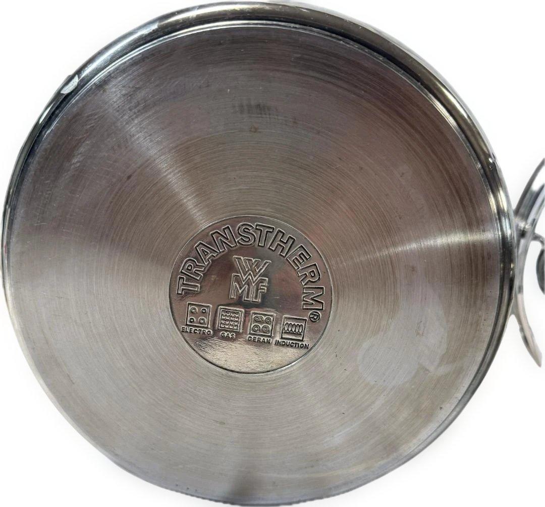 【WMF】ステンレス パスタパン 約20cm 両手鍋 ざる付き ドイツ製 高品質