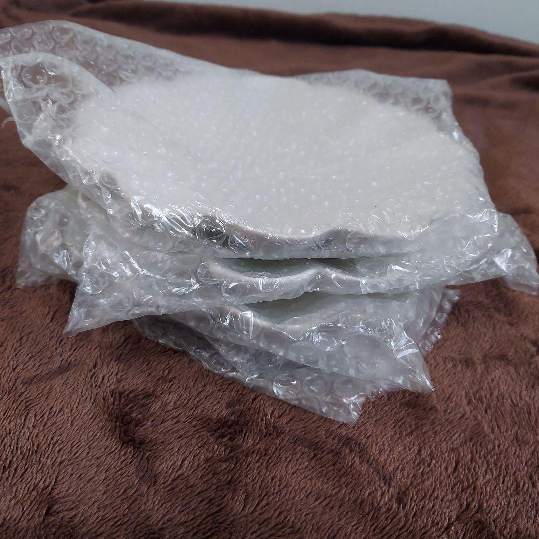 臼杵焼 輪花十二弁浅鉢 白 計８枚 新品３枚 使用済５枚 セット