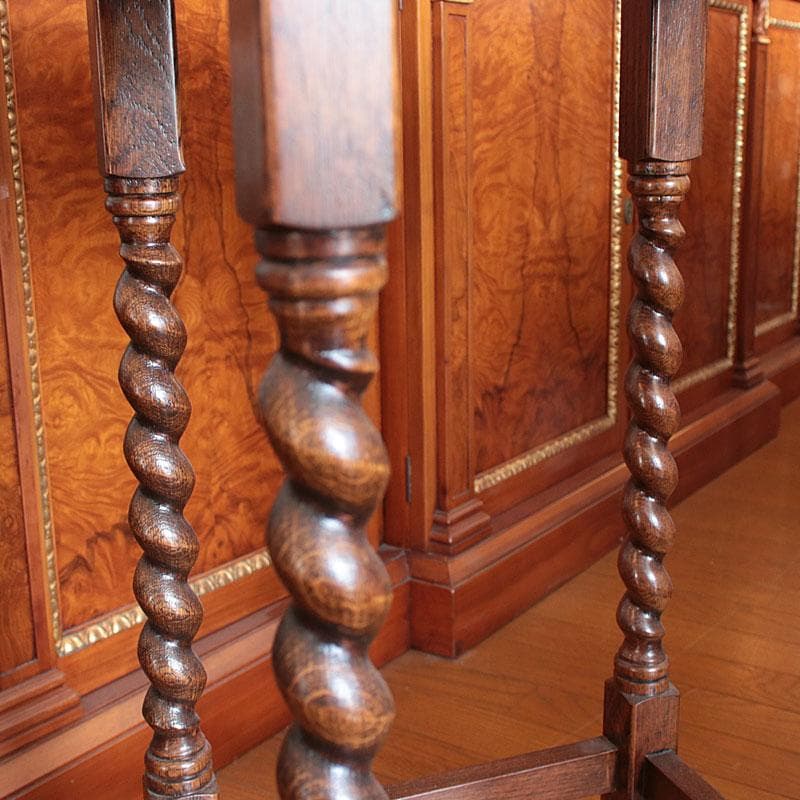 ラウンドサイドテーブル Φ52cm 丸形 花台 ツイストレッグ 627-021