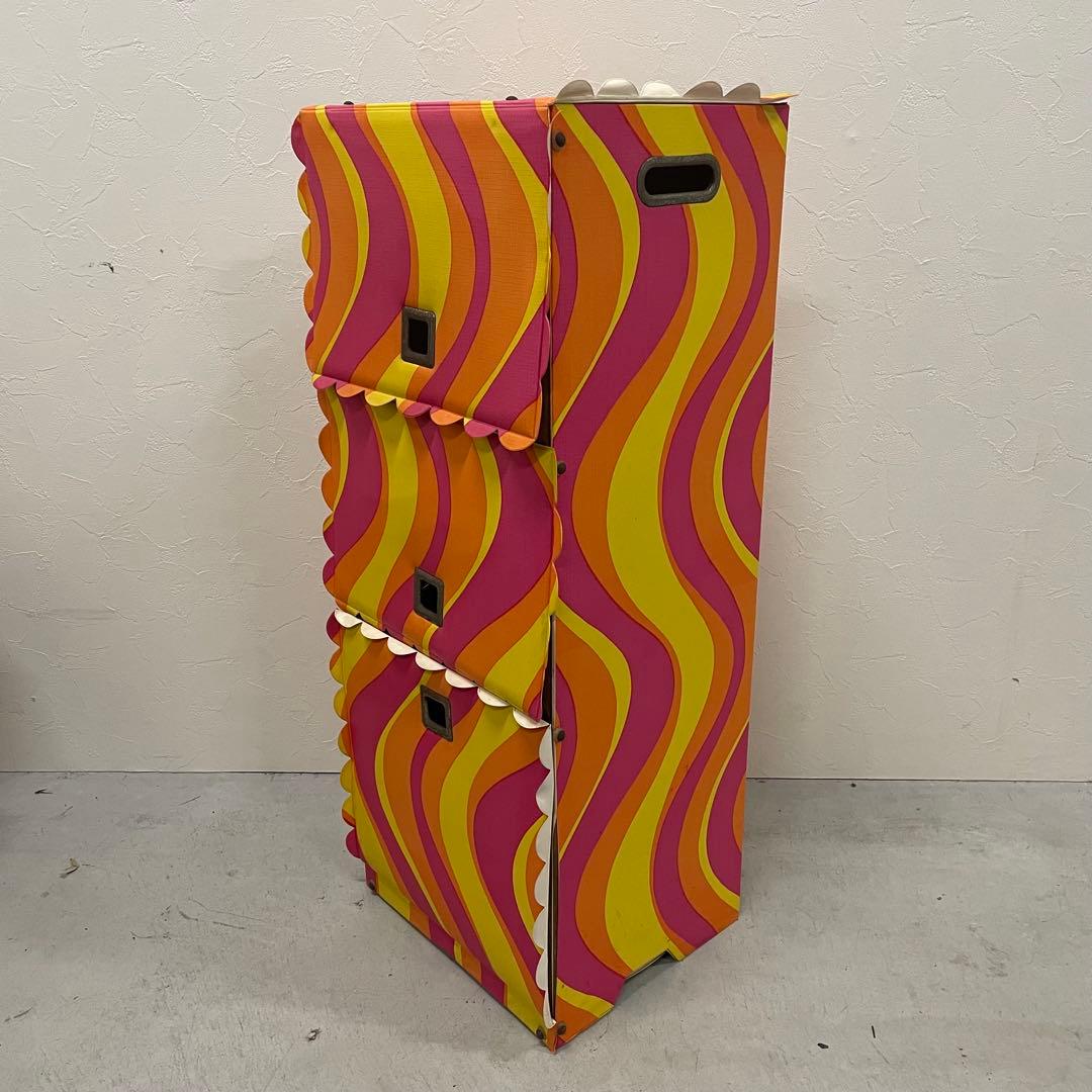 昭和レトロ 3段ボックス 収納ボックス アンティーク ヴィンテージ