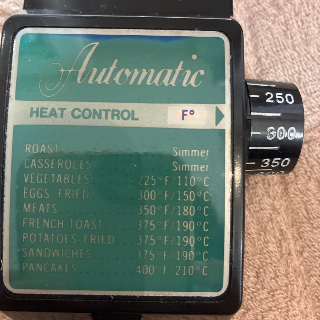 ロイヤルクイーン　電気フライパン　蓋なし　美品