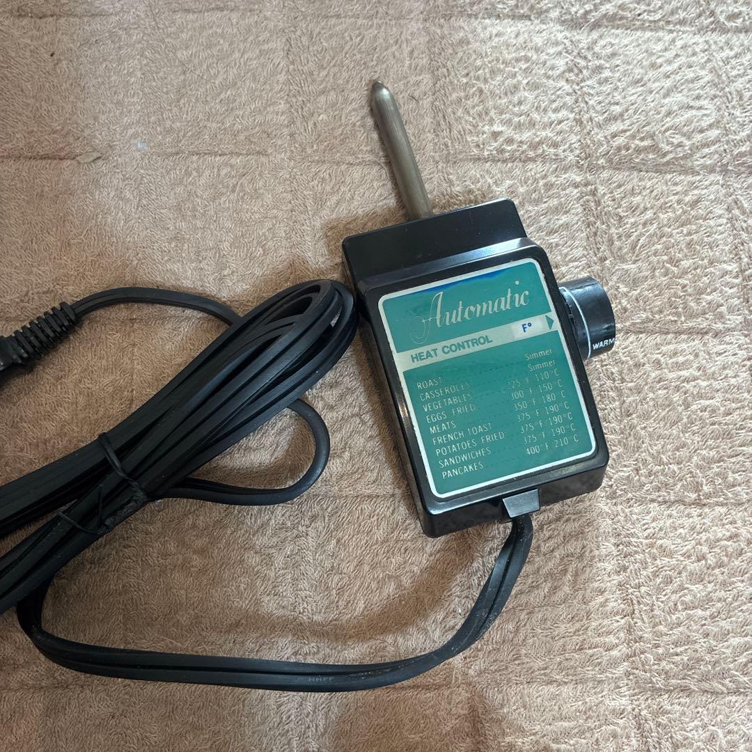 ロイヤルクイーン　電気フライパン　蓋なし　美品