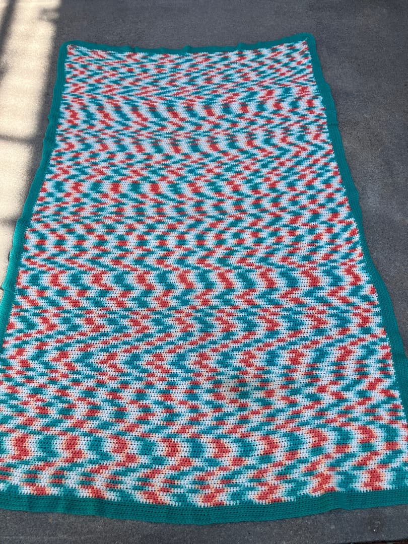 その他 USED HANDMADE BLANKET