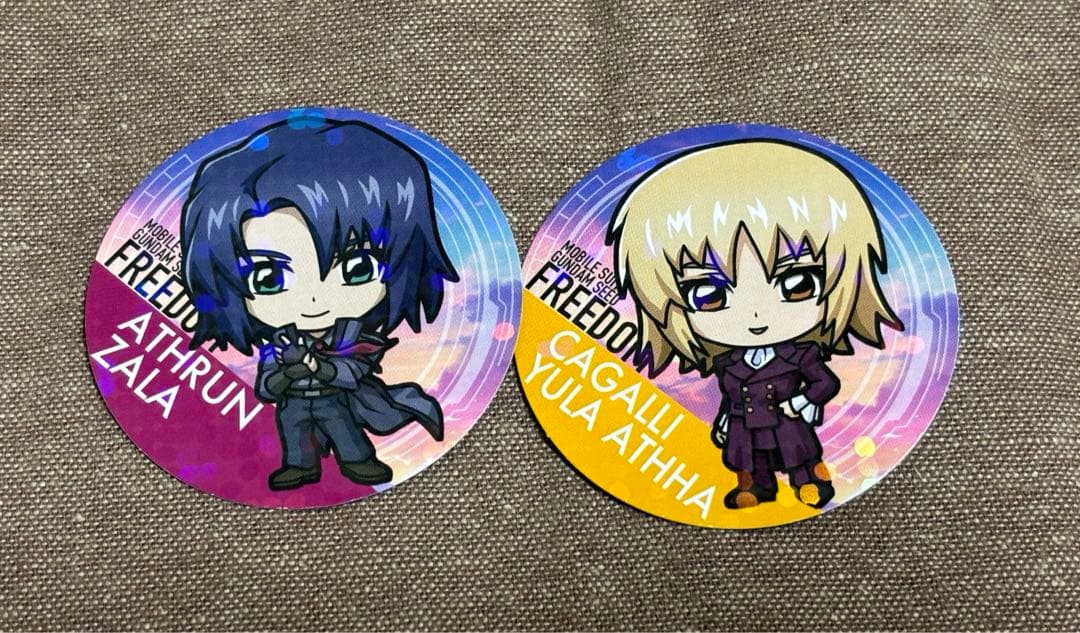 ガンダムSEEDFREEDOM アスカガ ステッカー シール - メルカリ