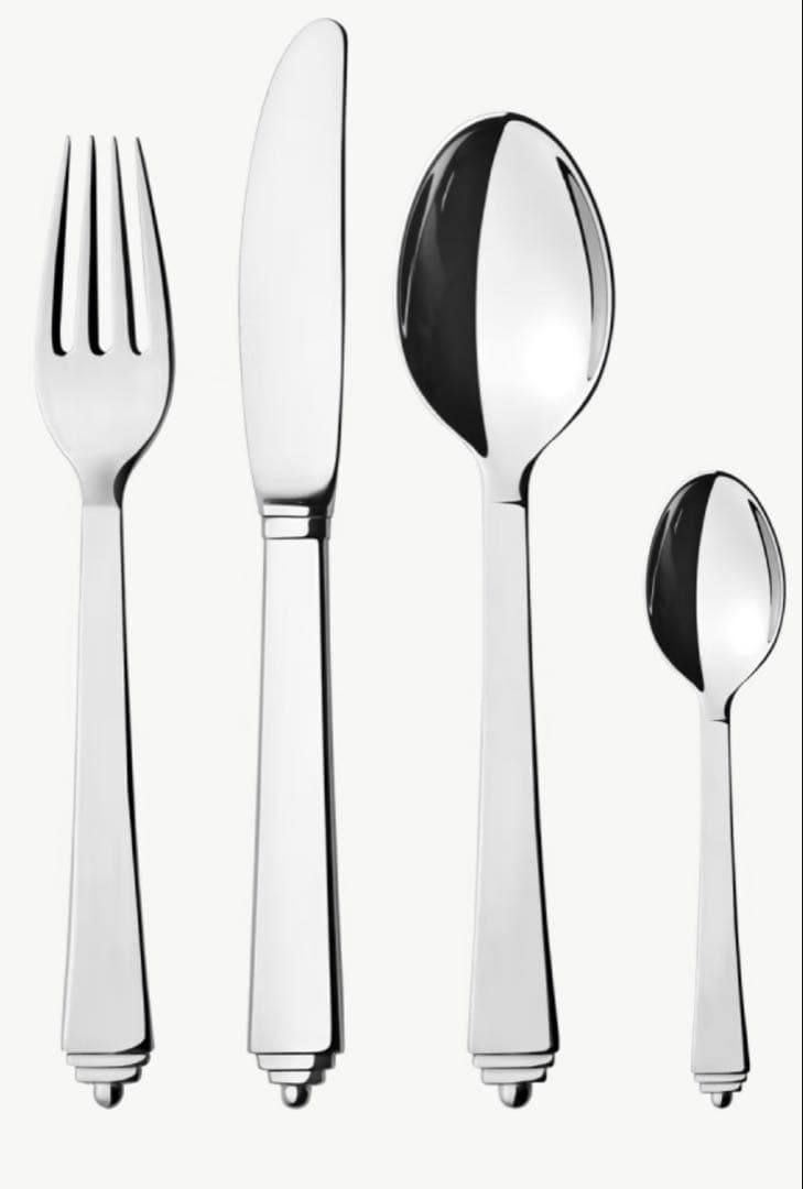 ジョージジェンセン　  ピラミッド　カトラリー 16本