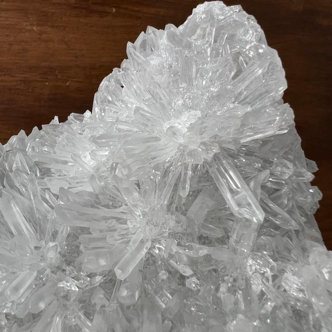 ☆極品☆極上の輝き放つ水晶☆極上の逸品☆菊花水晶 水晶クラスター 天然石 原石