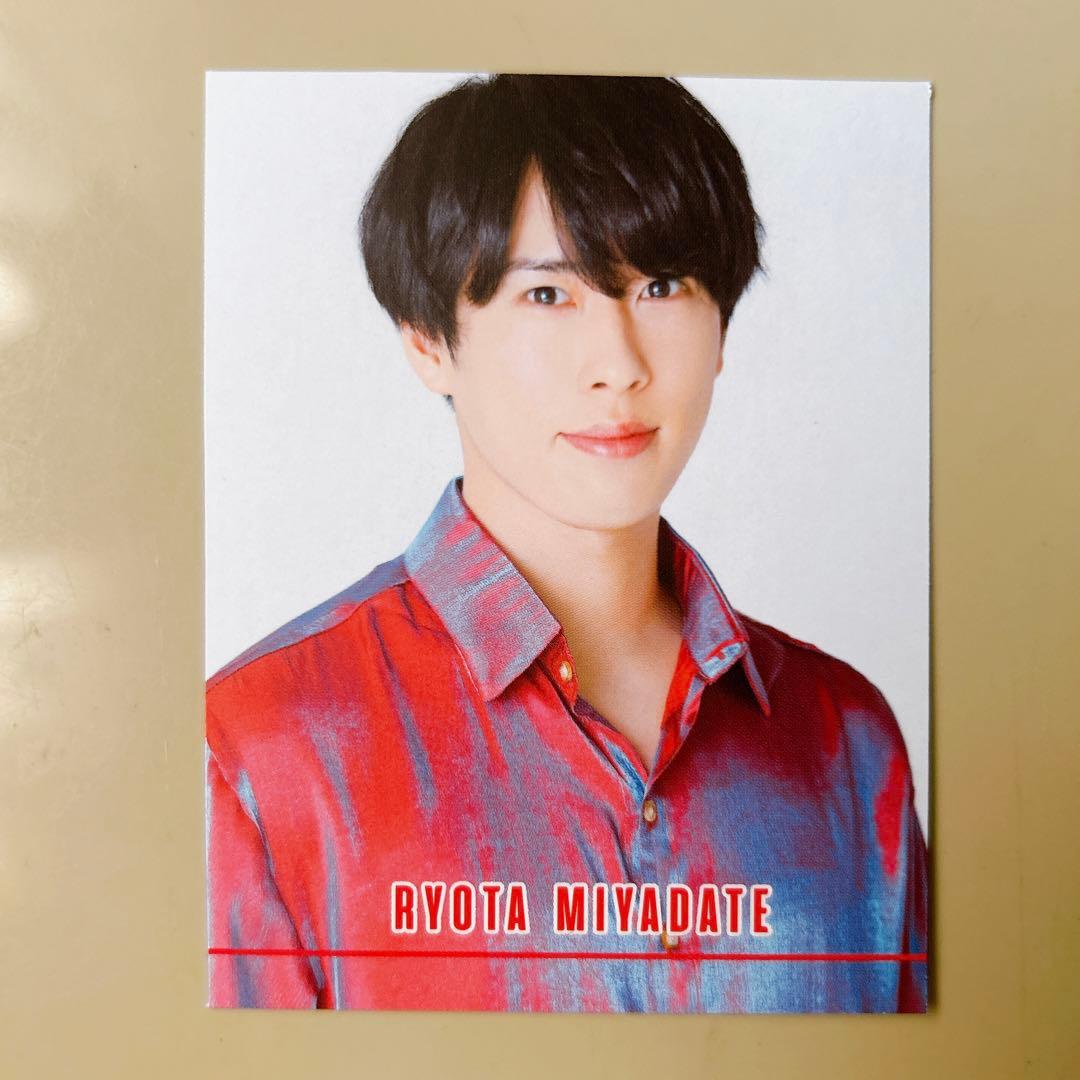 SnowMan 宮舘涼太 デタカ 厚紙 トレカ - メルカリ