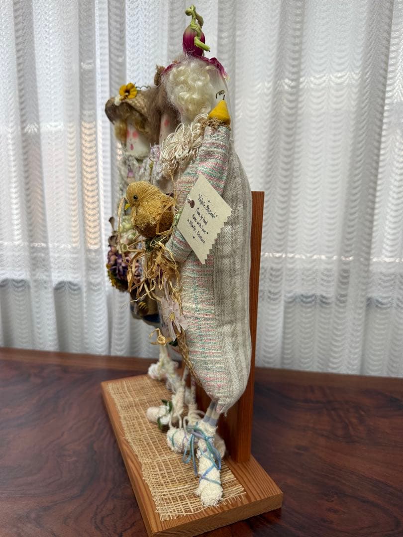 アメリカ　ビンテージ　ハンドメイド人形