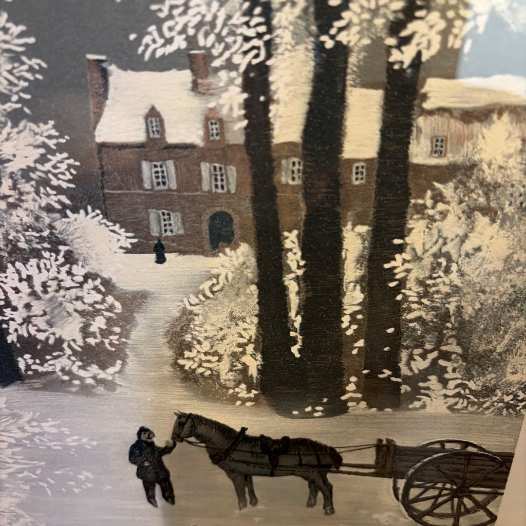 ミッシェルドラクロワ「雪のノルマンディー」