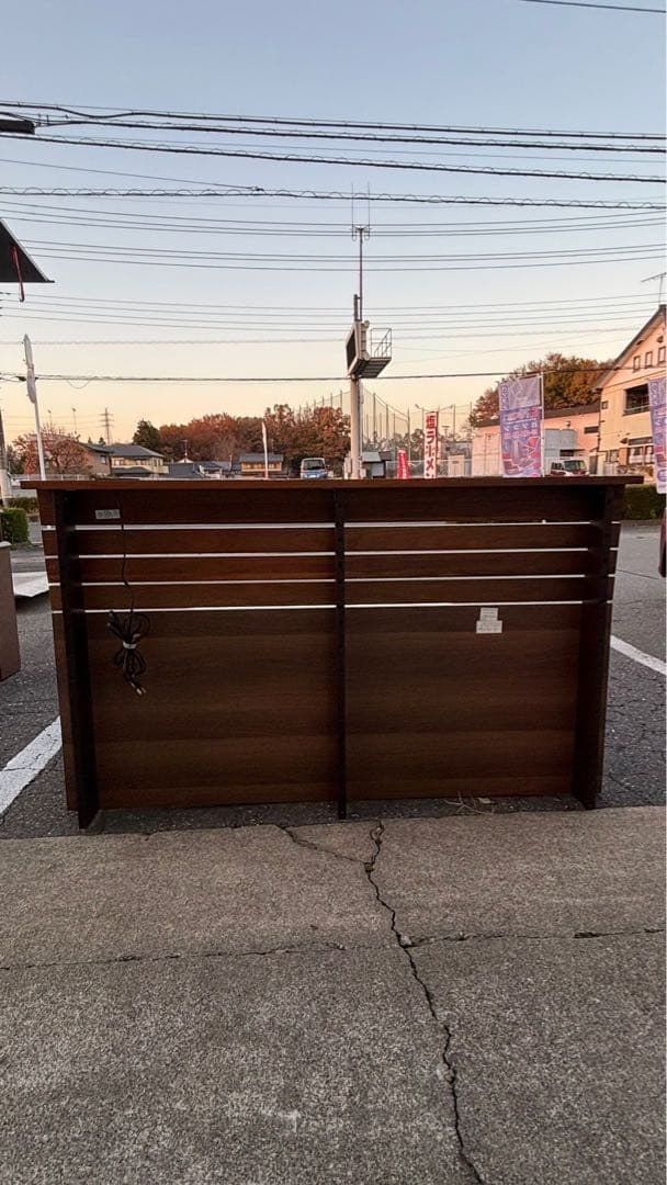 家具の大丸 ダブルベッドフレーム 木製