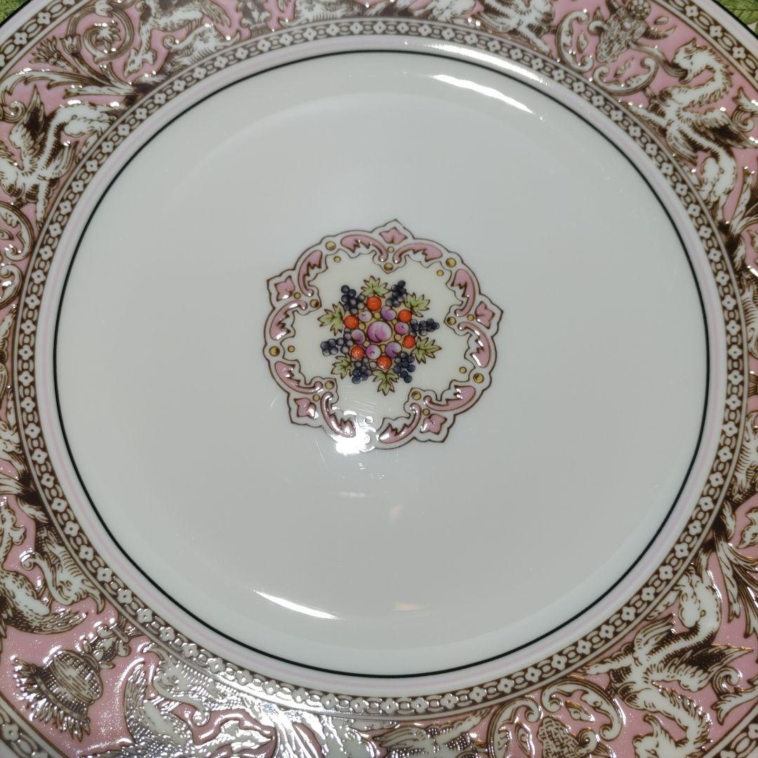 ウェッジウッド　フロレンティーン　ピンク　プレート　20cm　プレミア品　1枚