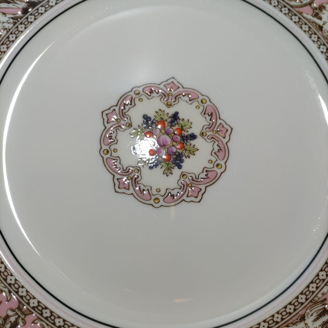 ウェッジウッド　フロレンティーン　ピンク　プレート　20cm　プレミア品　1枚