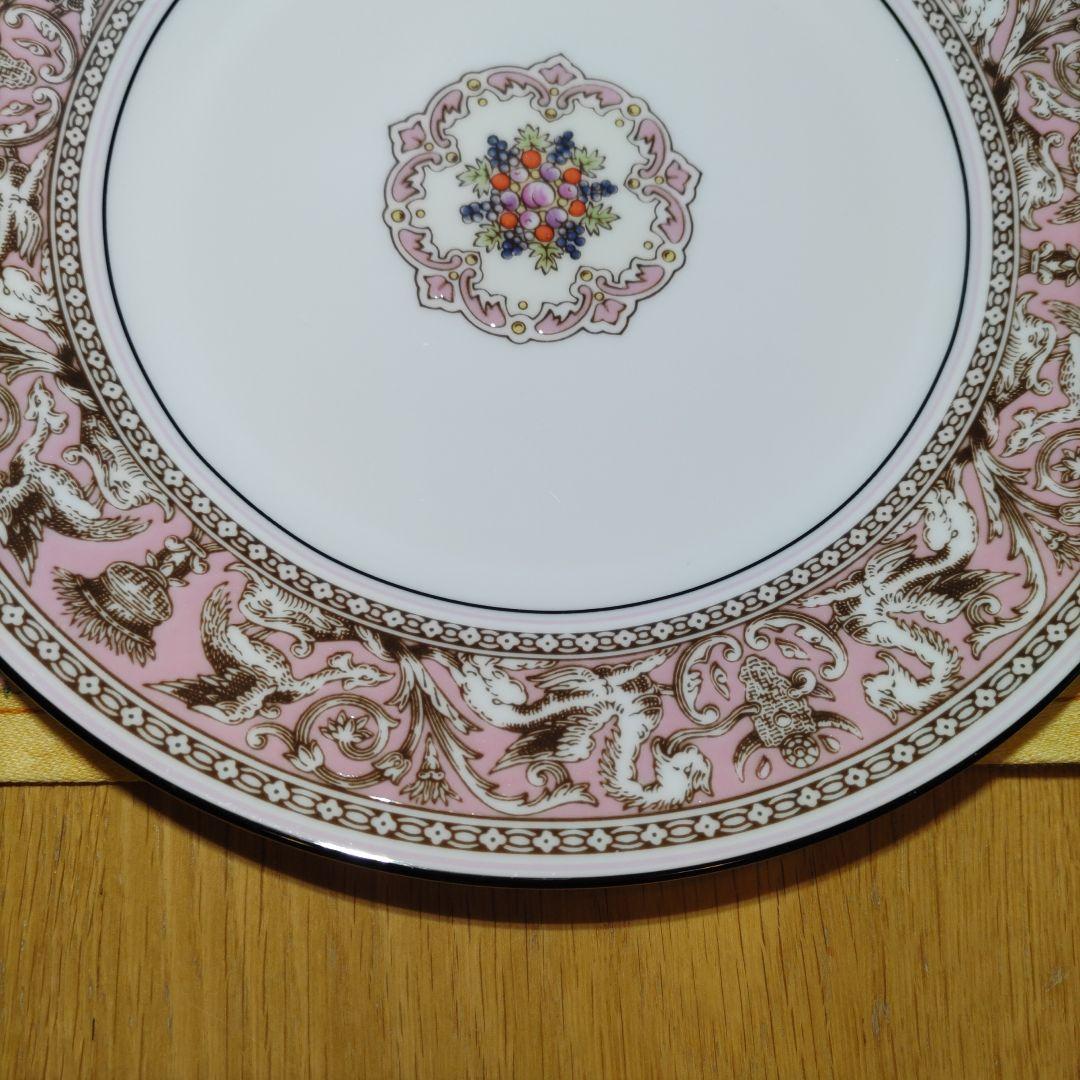 ウェッジウッド　フロレンティーン　ピンク　プレート　20cm　プレミア品　1枚