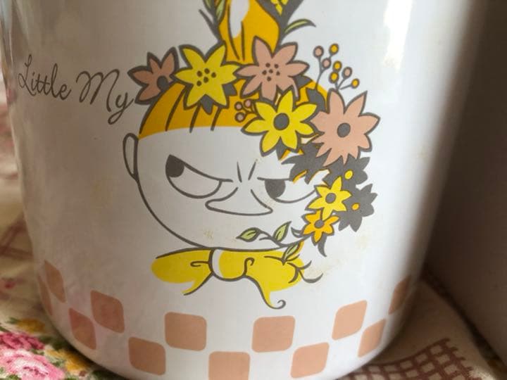 新品　ムーミン ミィ　ホーロー　キャニスター　北欧