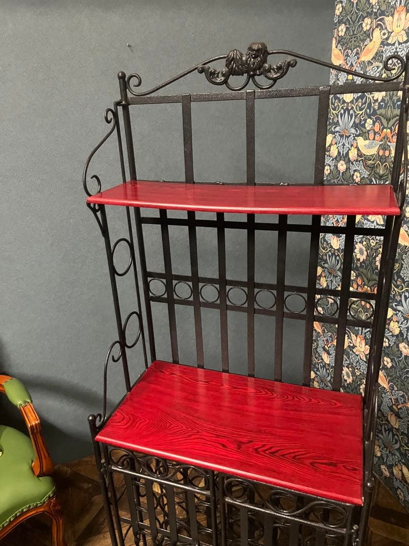 ワインラック アイアン アンティーク シェルフ インテリア ビンテージ