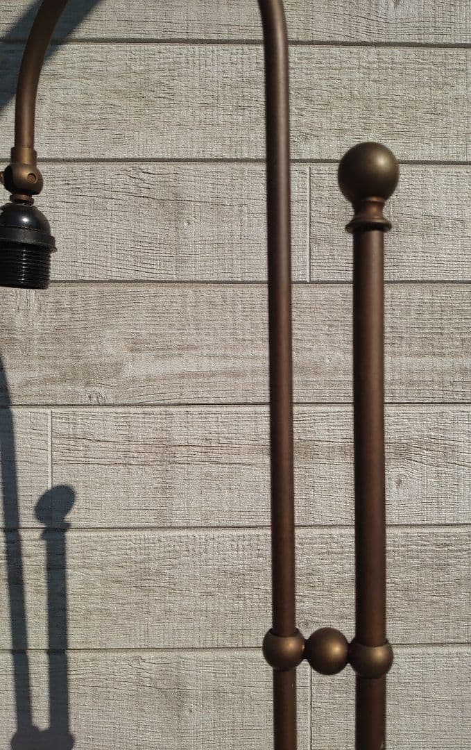 照明　フロアスタンド　アンティーク　真鍮