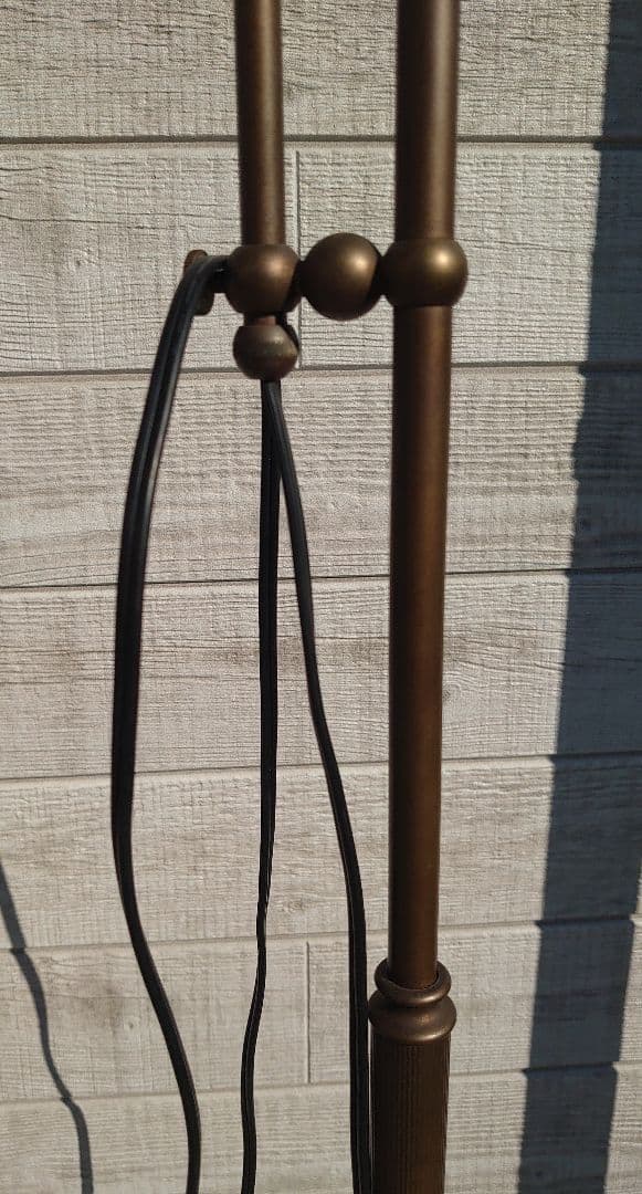 照明　フロアスタンド　アンティーク　真鍮