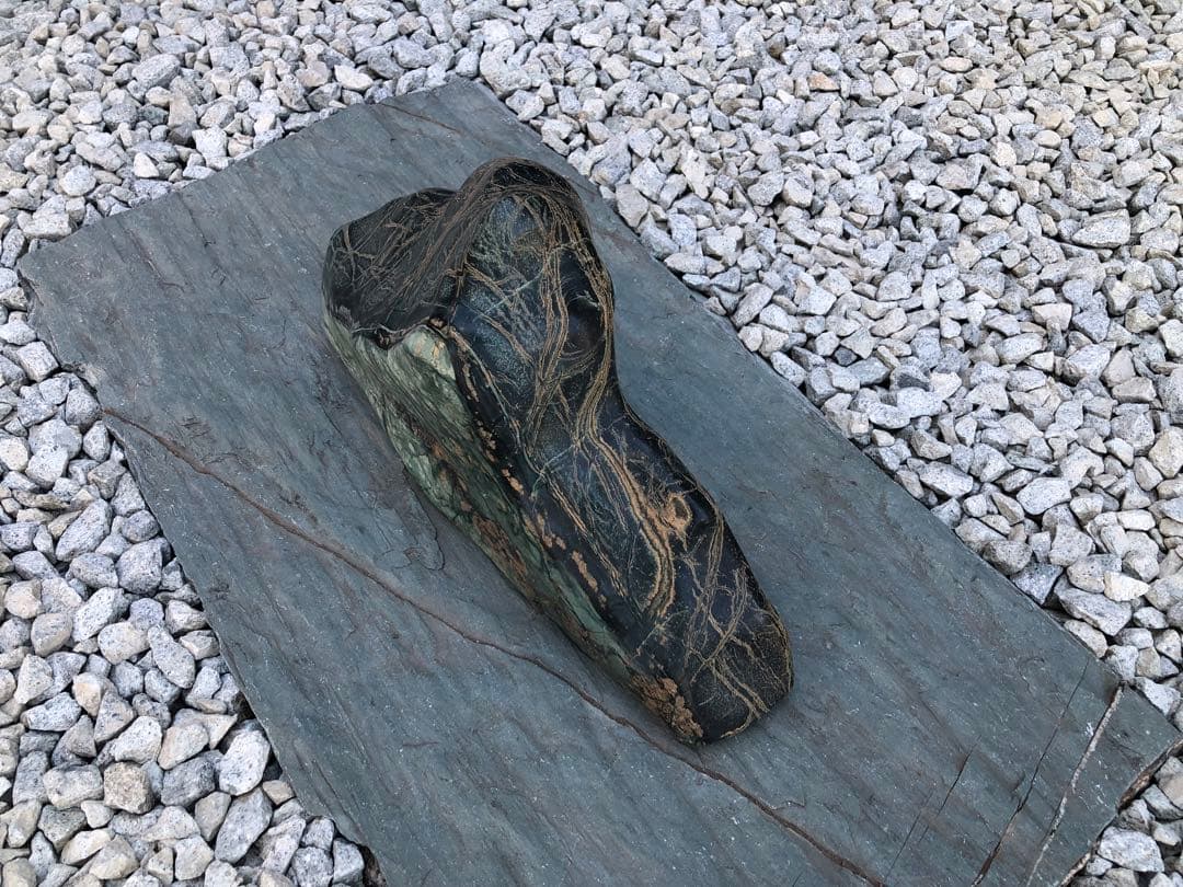 鑑賞石　天然石　盆石　水石