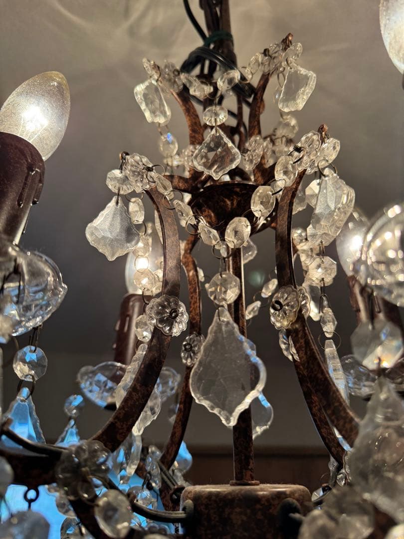 4灯シャンデリア ・サラグレース