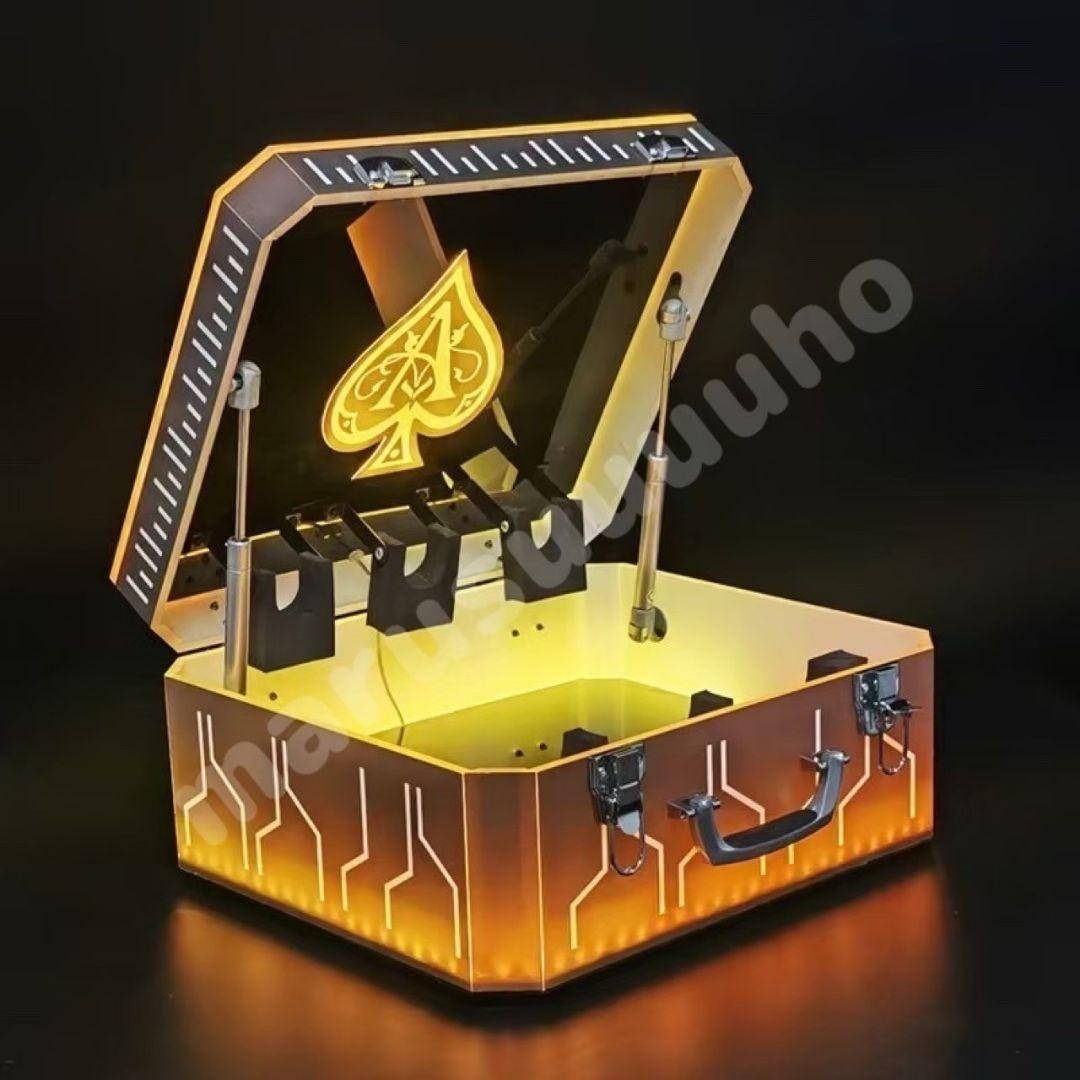 【新品】シャンパンボトルケース アルマンド アタッシュケース コロフルLED