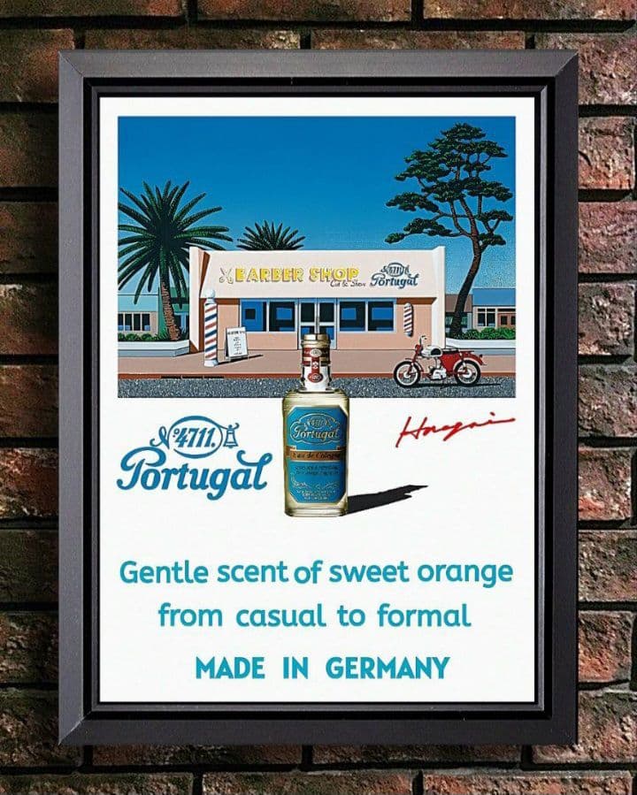 永井博・鈴木英人・わたせせいぞうPortugal【A4写真ポスター額装付７点】