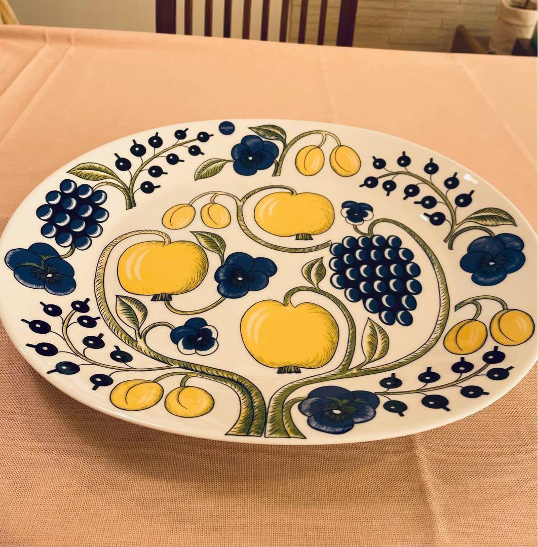 【美品】　ARABIA　アラビア　パラティッシ　オーバルプレート 　36cm