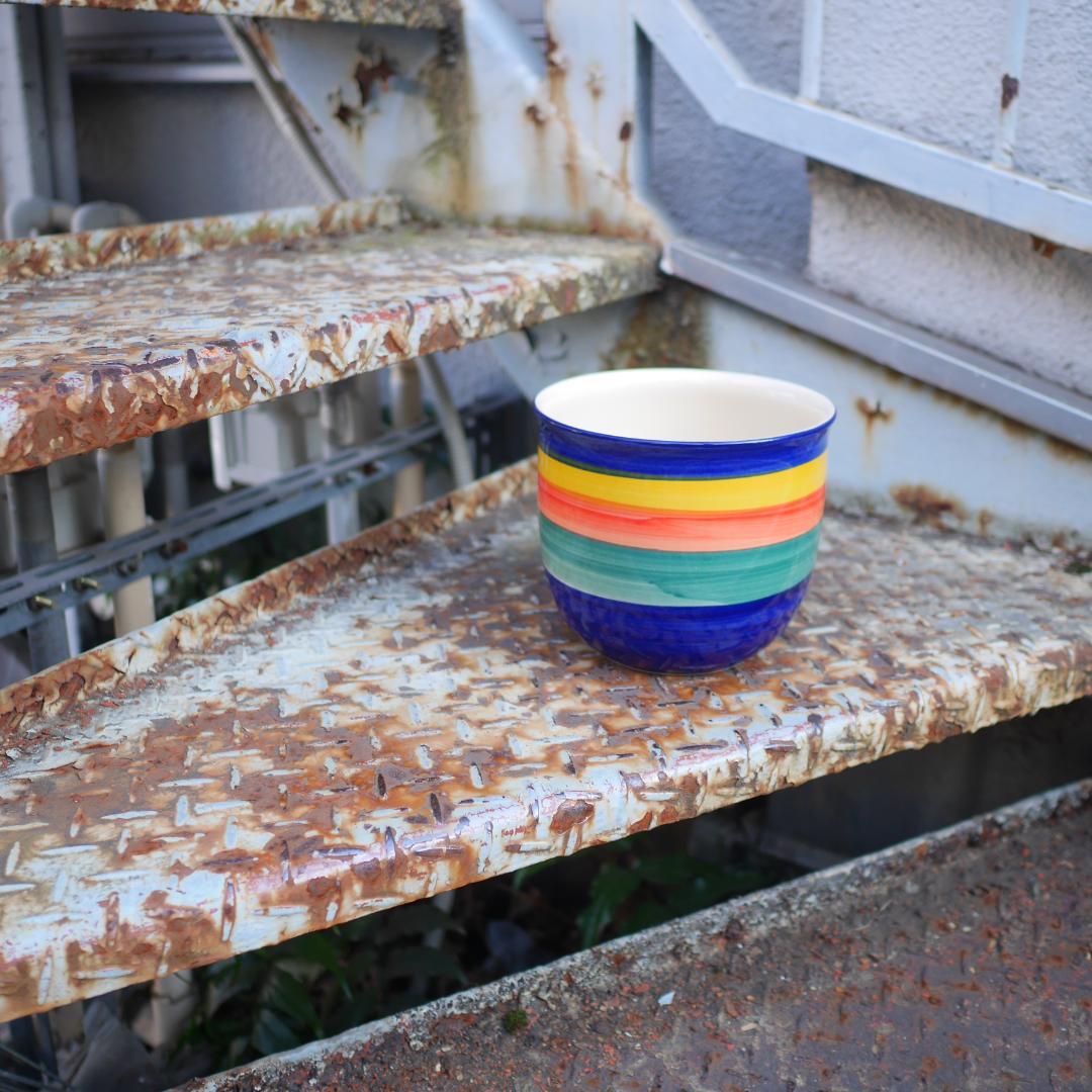 西ドイツ製 15㎝ フラワーベース scheurich Fat Lava