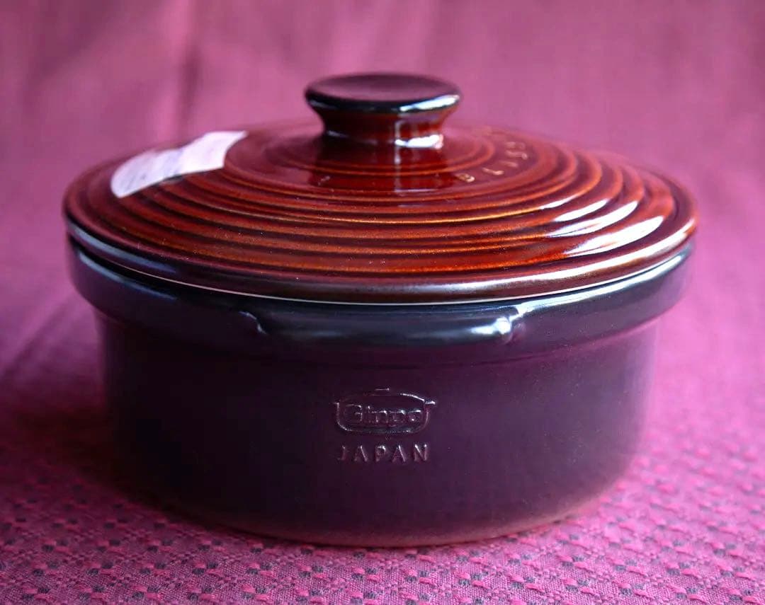 未使用　無水鍋　土鍋　BLISSIO キャセロール 土鍋　FIRE PROOF