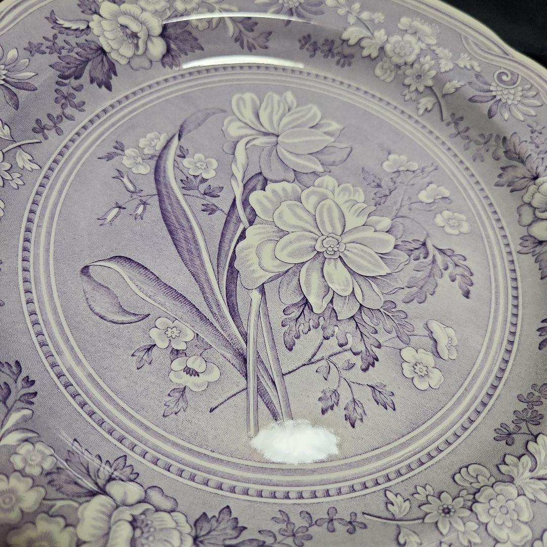 スポード ジョージアンシリーズ ボタニカル フローラル 各3客 ライラック レア