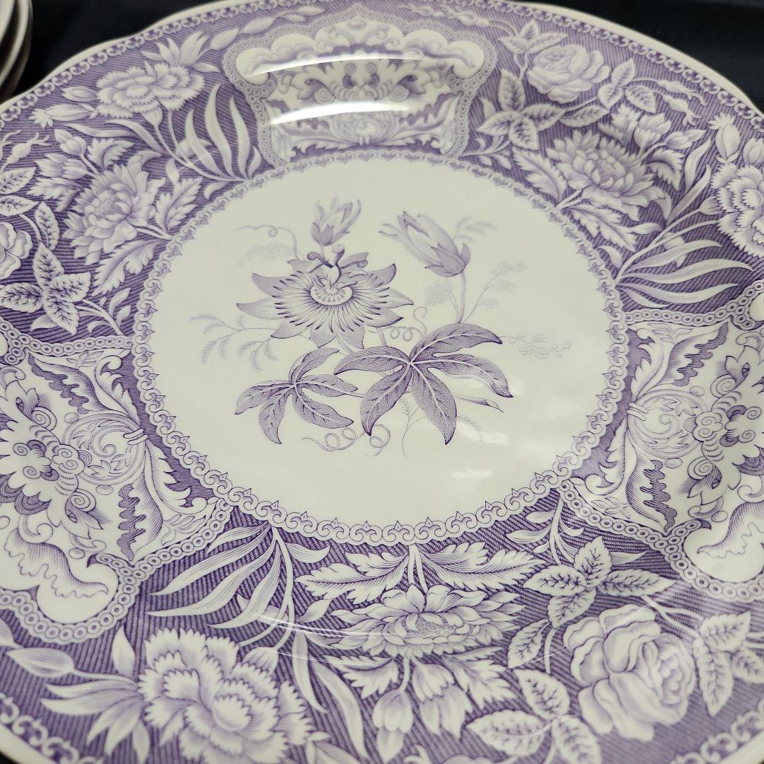 スポード ジョージアンシリーズ ボタニカル フローラル 各3客 ライラック レア