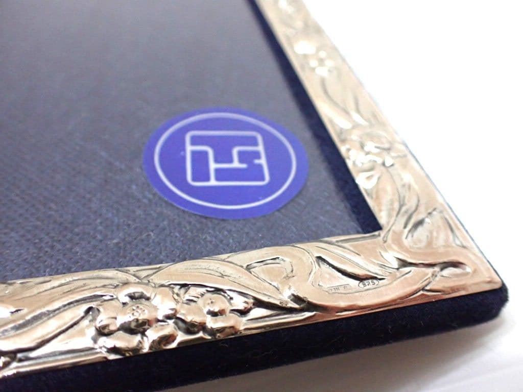 【未使用】 イタリア製 ITS社 銀製フォトフレーム 写真立て シルバー925