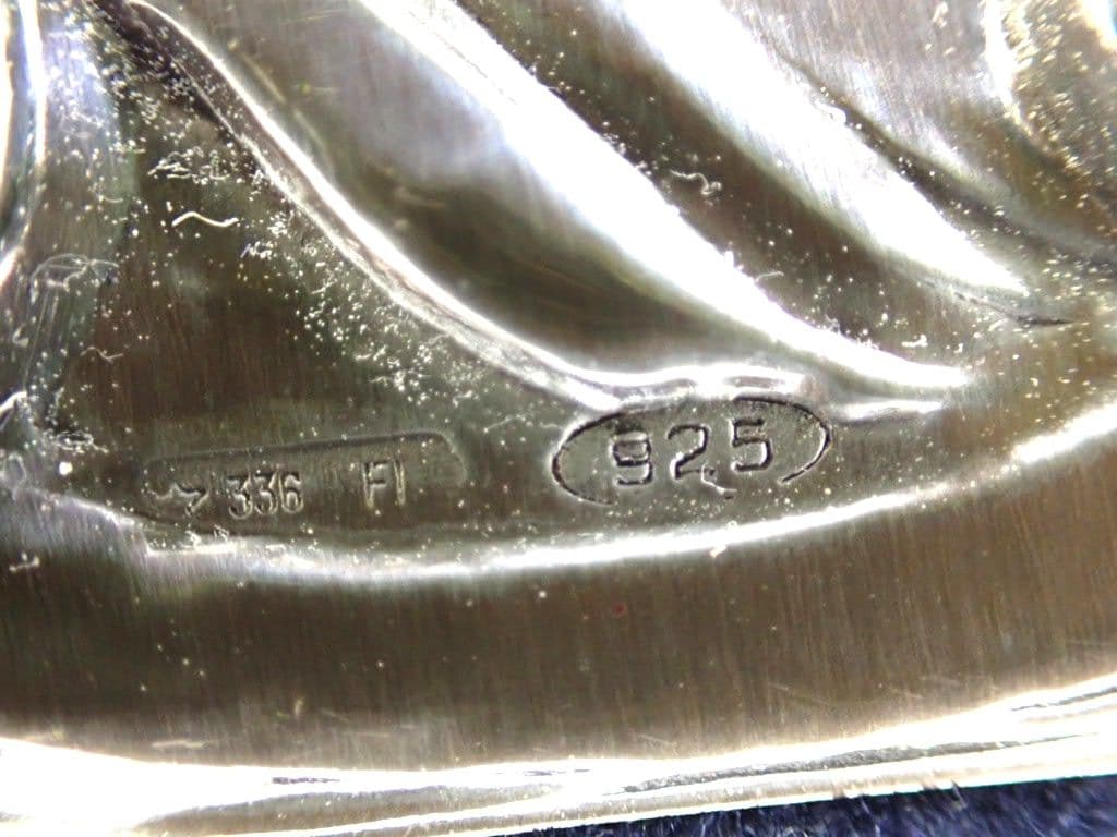 【未使用】 イタリア製 ITS社 銀製フォトフレーム 写真立て シルバー925