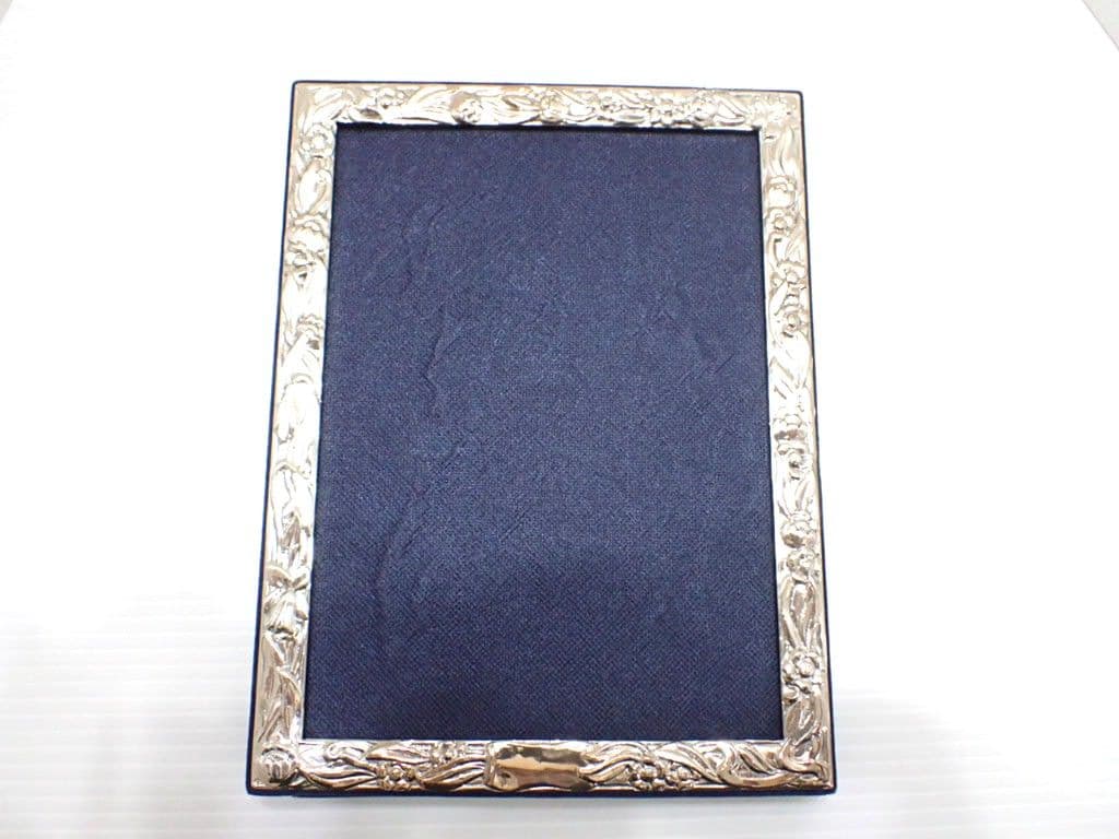 【未使用】 イタリア製 ITS社 銀製フォトフレーム 写真立て シルバー925