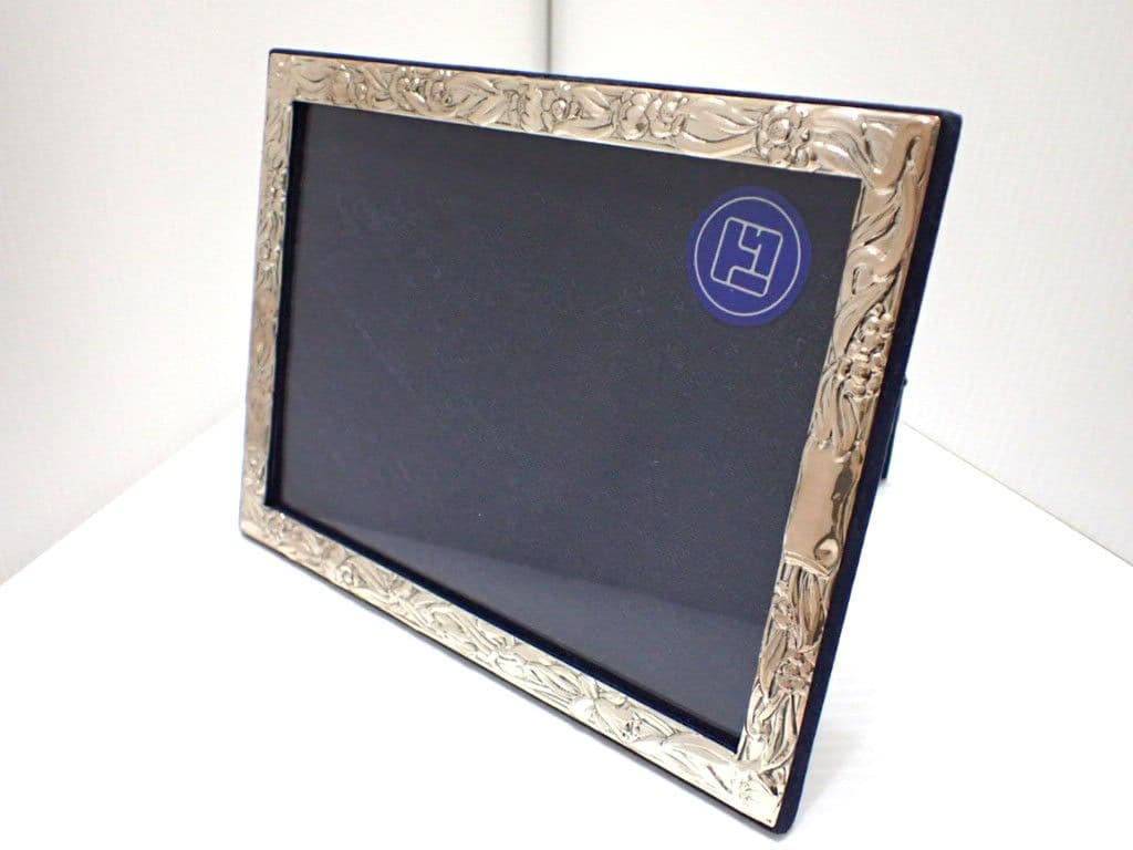 【未使用】 イタリア製 ITS社 銀製フォトフレーム 写真立て シルバー925