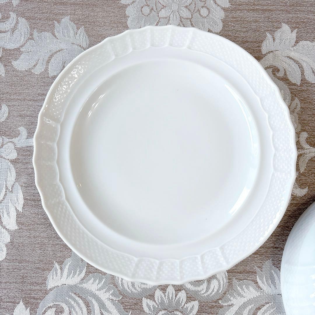 希少品❤️未使用❤️ジノリ❤️カバードマフィンディッシュ❤️ベッキオホワイト