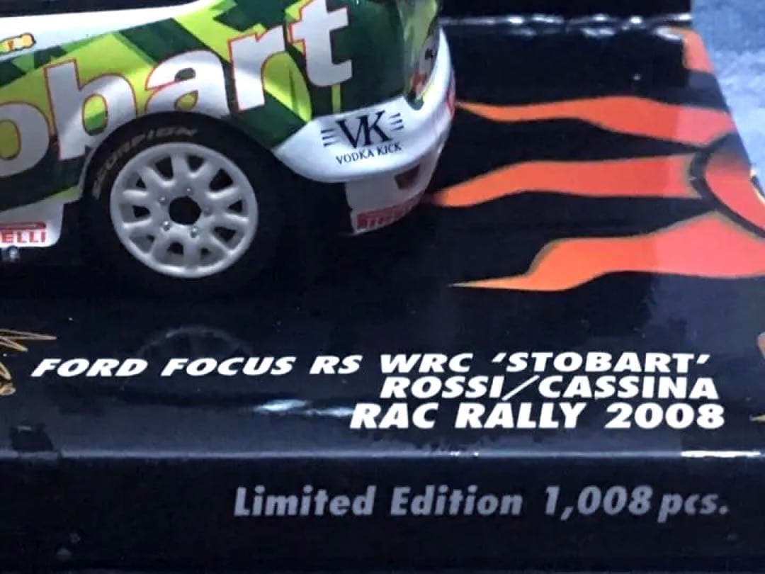 ミニチャンプス 1/43 バレンティーノ・ロッシ WRC 世界1008個限定
