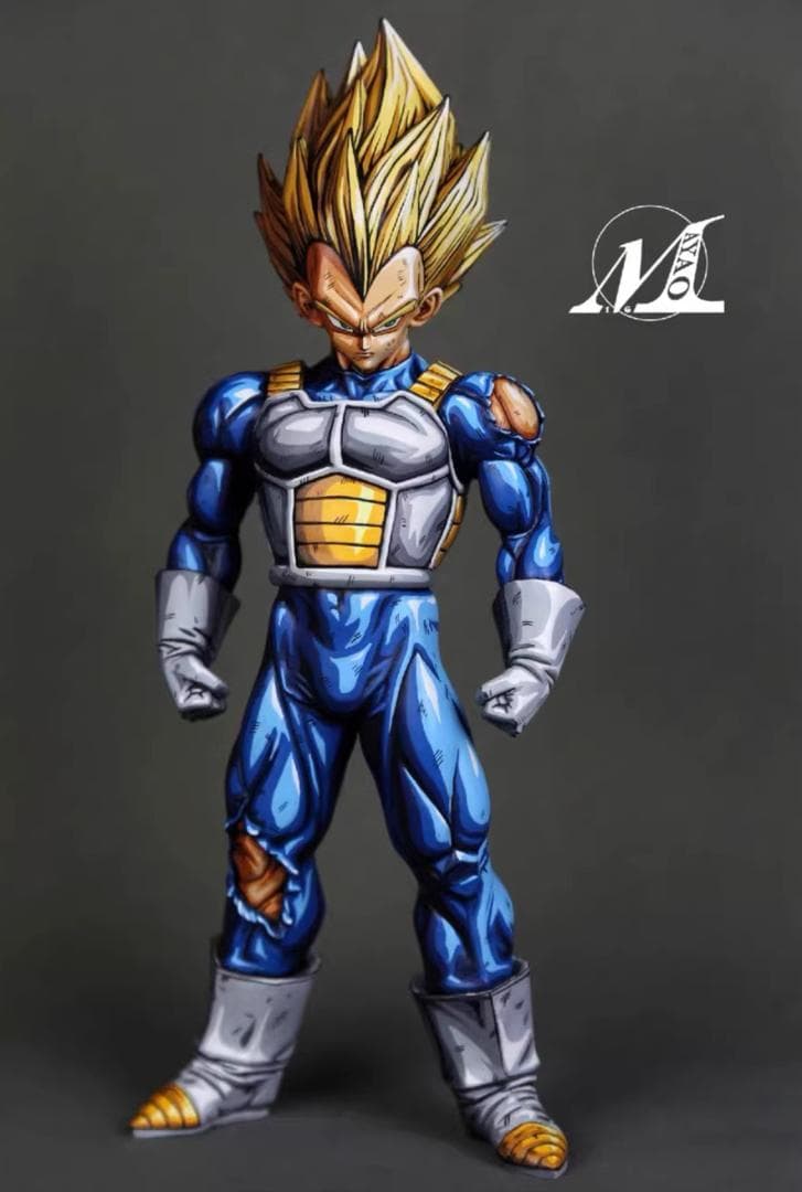 ドラゴンボール ベジータ 樹脂 リペイント フィギュア