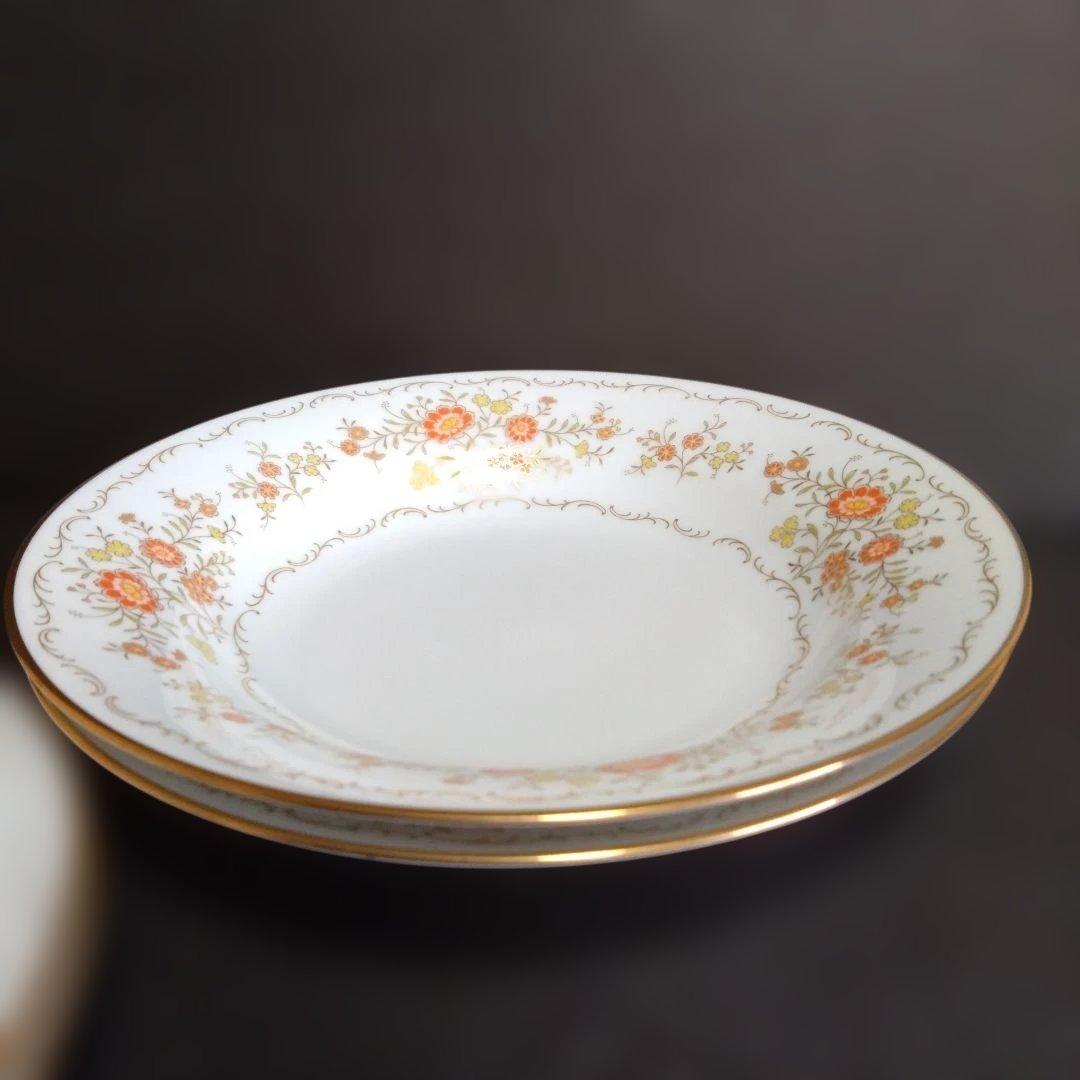 未使用 ノリタケ インスピレーションプレート4枚　ヴィンテージ