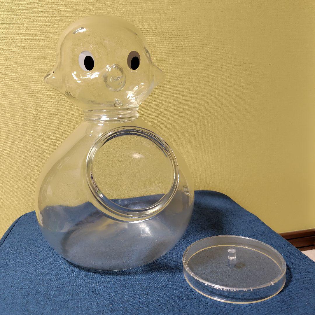 希少！！サトウ製薬サトちゃん　ガラス製キャニスター