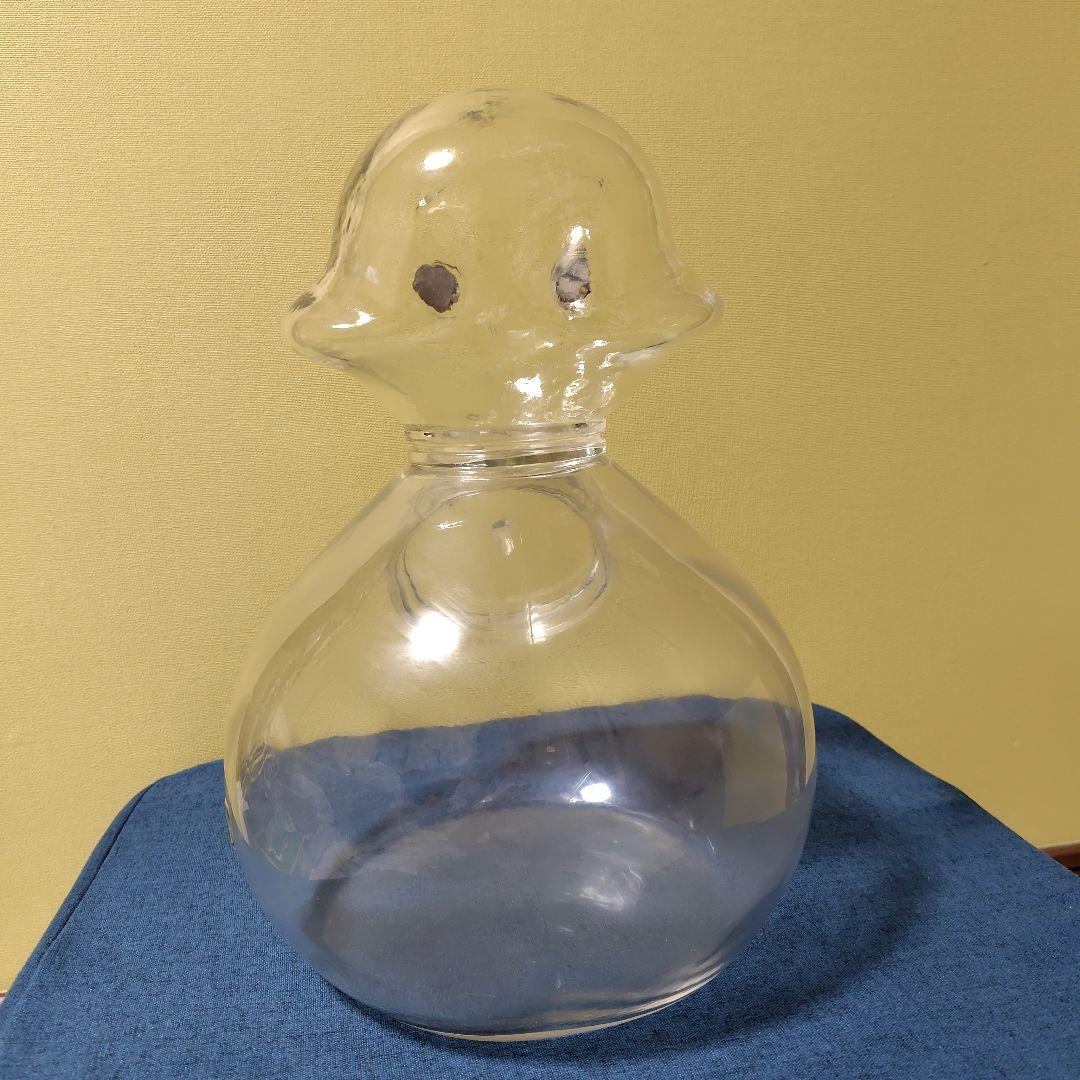 希少！！サトウ製薬サトちゃん　ガラス製キャニスター