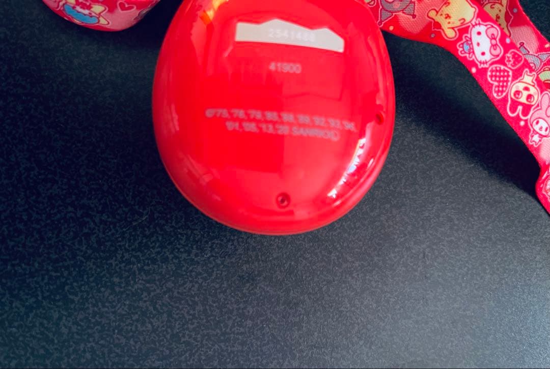 希少レアたまごっちみーつ サンリオキャラクターズ DXセット 赤