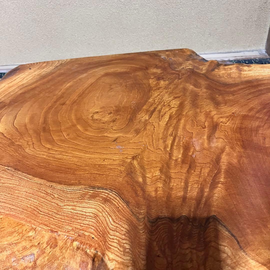 特大サイズ　飾り台座　一枚板　天然木　花台