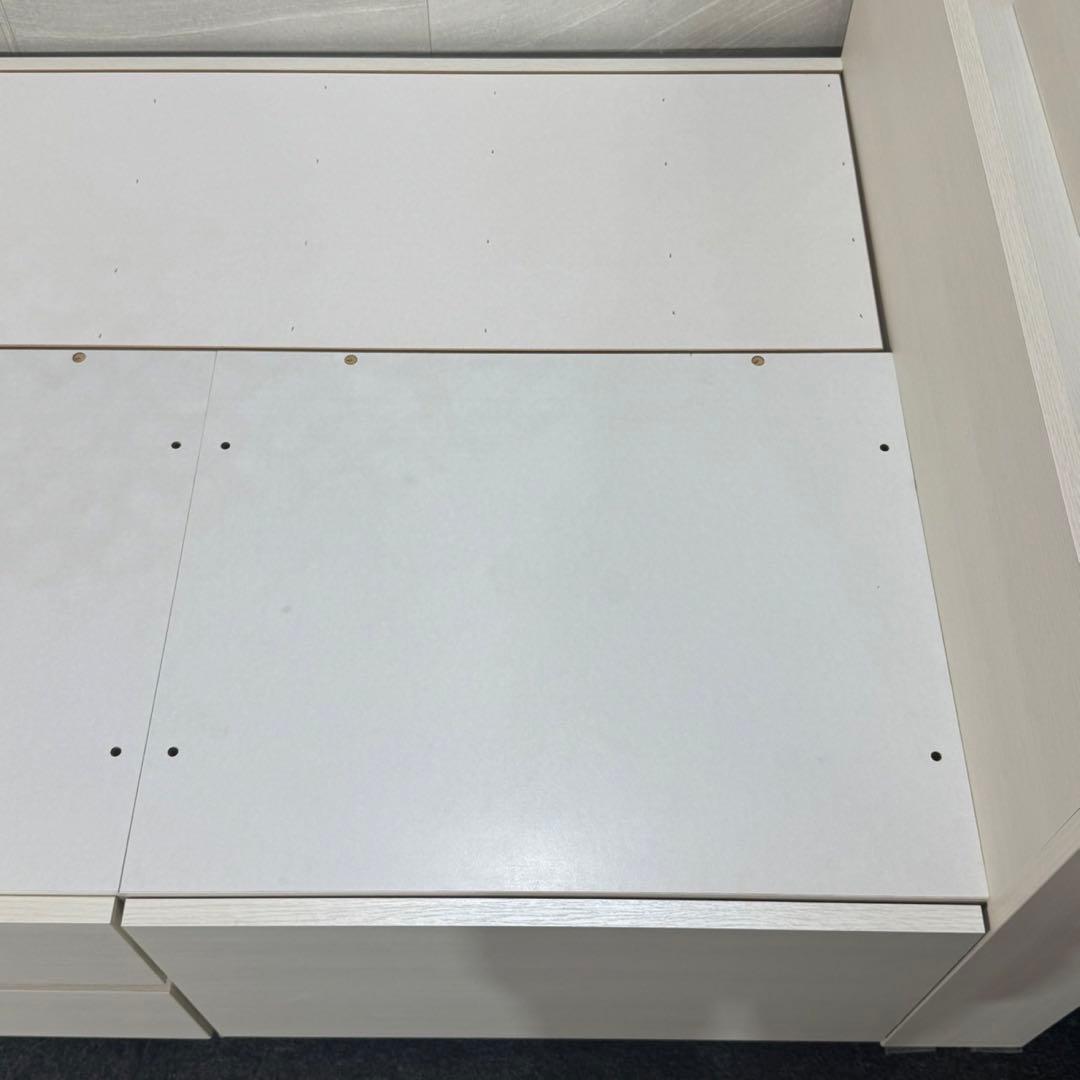 ニトリ シングル ベッドフレーム アザン3 チェスト 収納 格安 d4631