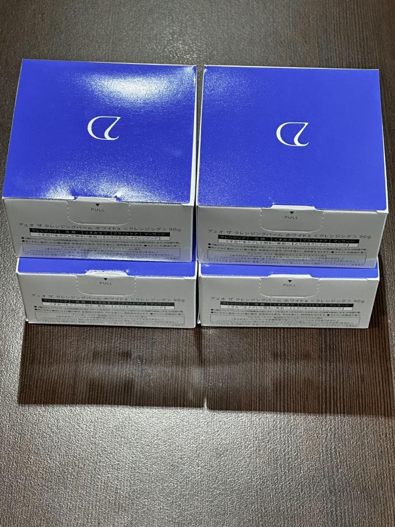 4個セット】DUO ザ クレンジングバーム ホワイトa90g 青 - メルカリ