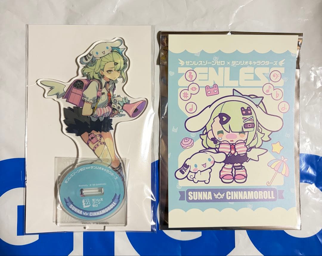 千夏×シナモロール アクリルスタンド ゼンレスゾーンゼロ GIGO限定
