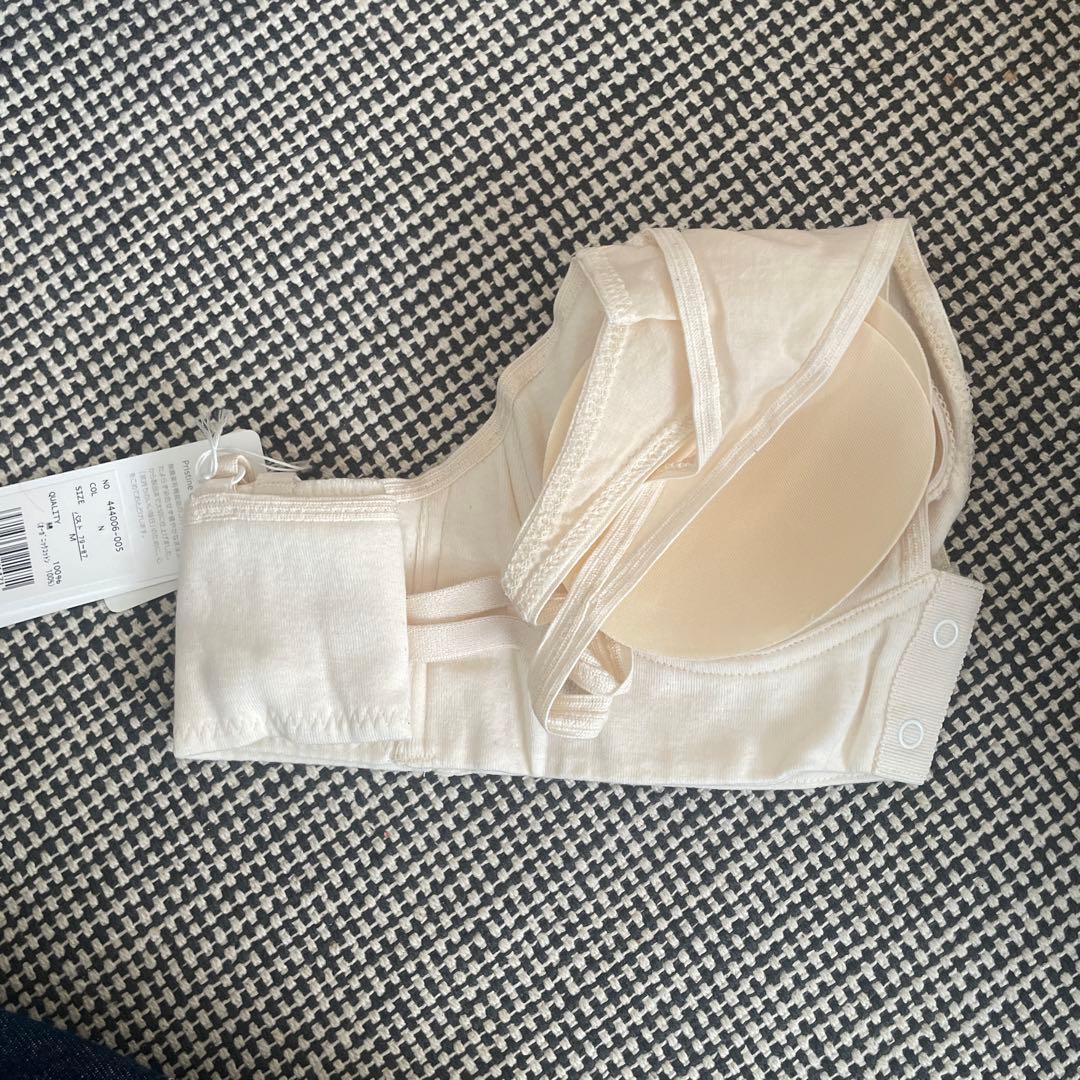 プリスティン pristine 切り替えフロントホックブラ