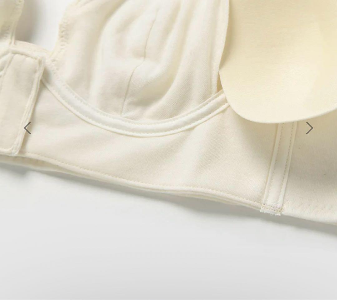 プリスティン pristine 切り替えフロントホックブラ