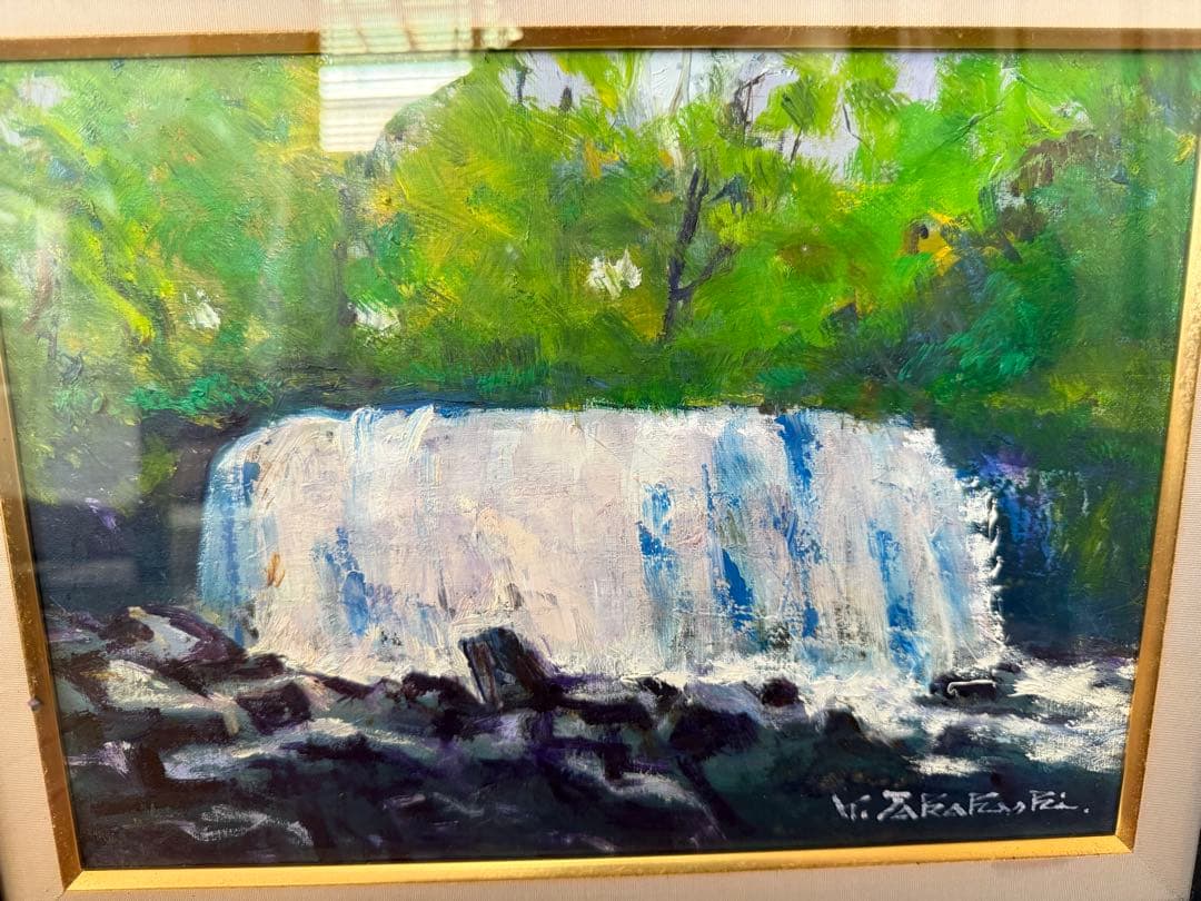 115.「高原の？？」髙橋一善 油絵